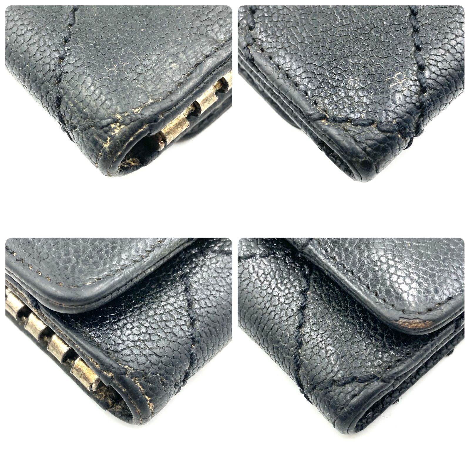 CHANEL シャネル ココマーク キルティングステッチ キーケース