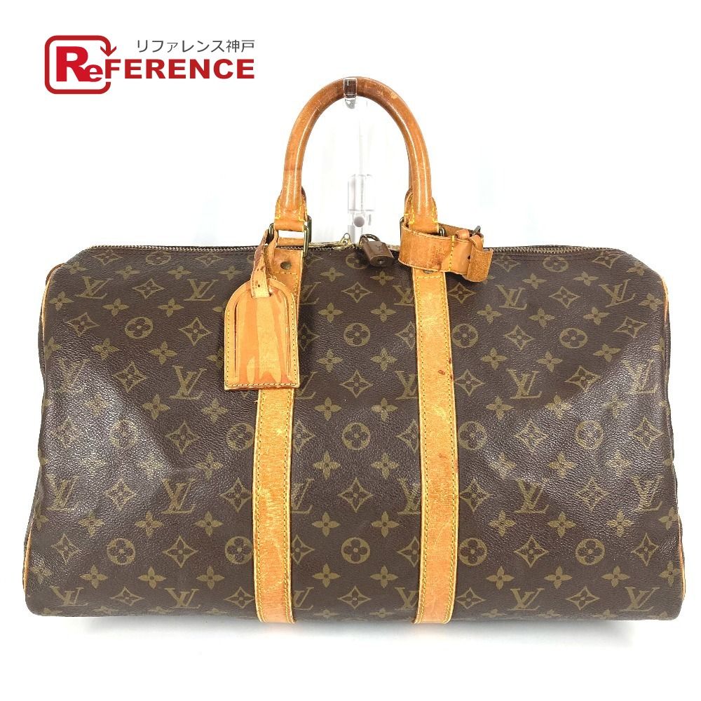 LOUIS VUITTON ルイヴィトン ボストンバッグ キーポル45 キーポル 45 M 41428 モノグラムキャンバス ブラウン