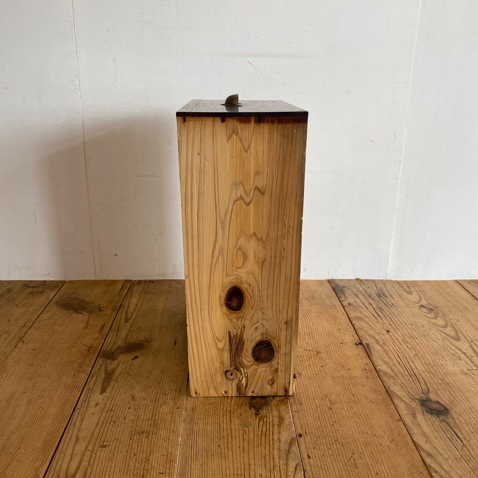 アンティーク 古道具 木製 ガラス棚 小型 収納ケース ショーケース