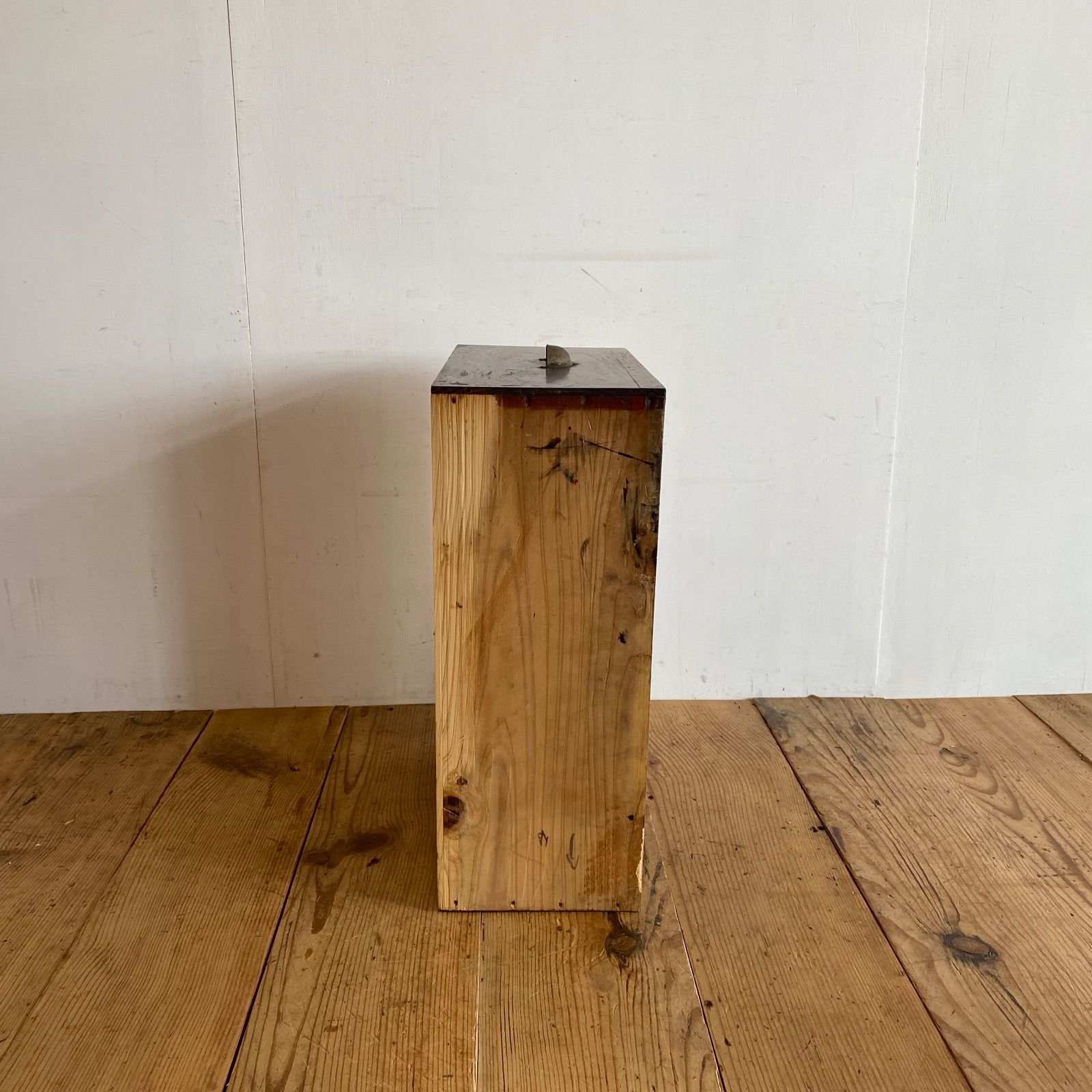 アンティーク 古道具 木製 ガラス棚 小型 収納ケース ショーケース