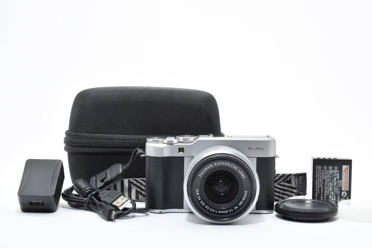 富士フイルム X-A 5 ボディ XC 15-45 mm F 3.5-5.6 レンズセット ミラーレスカメラ L 28 7142