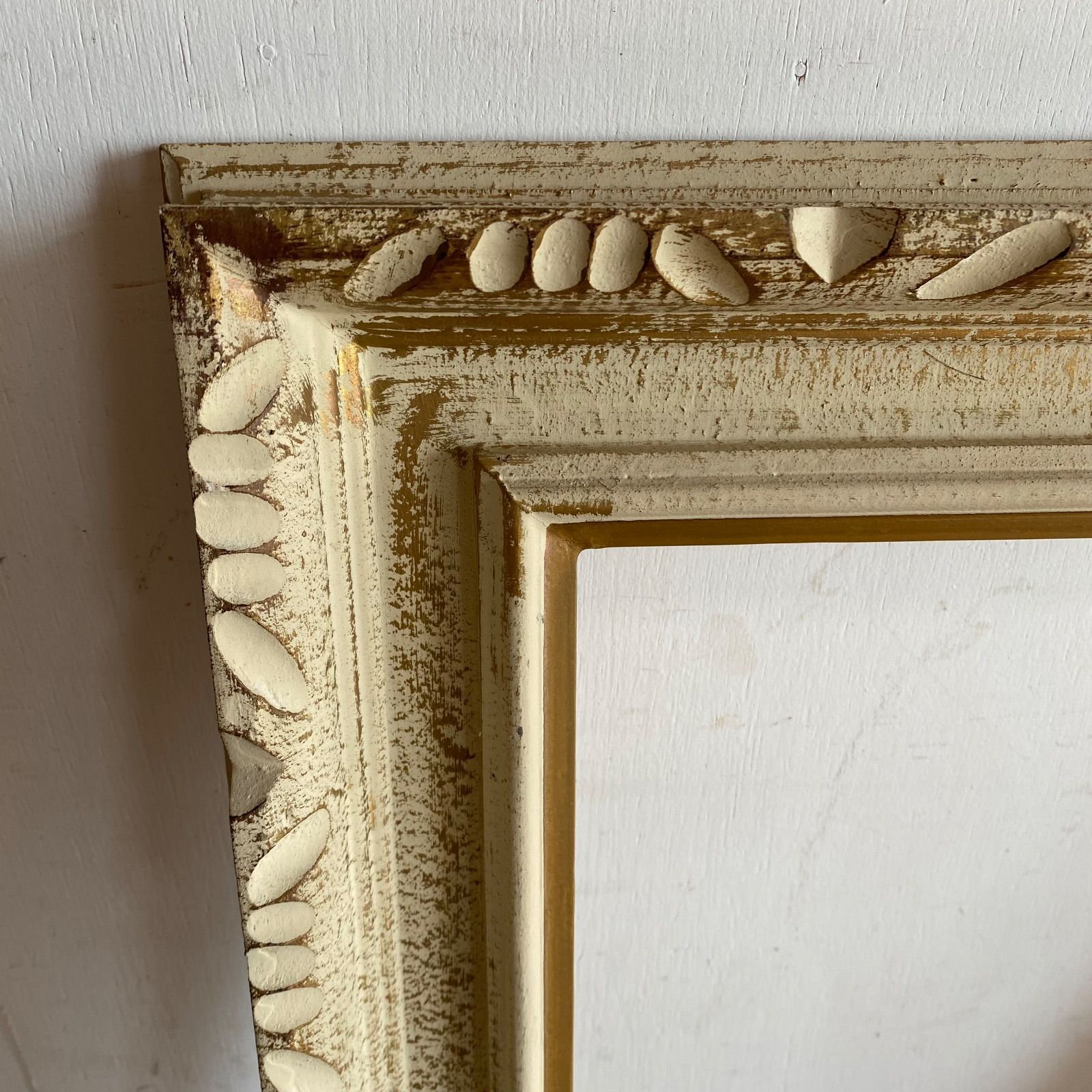 アンティーク 額縁 装飾フレーム 空額 古道具 シャビー y340 - メルカリ