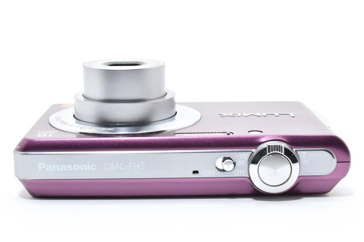 ☆良品☆パナソニック Panasonic LUMIX DMC-FH5 パープル コンパクト