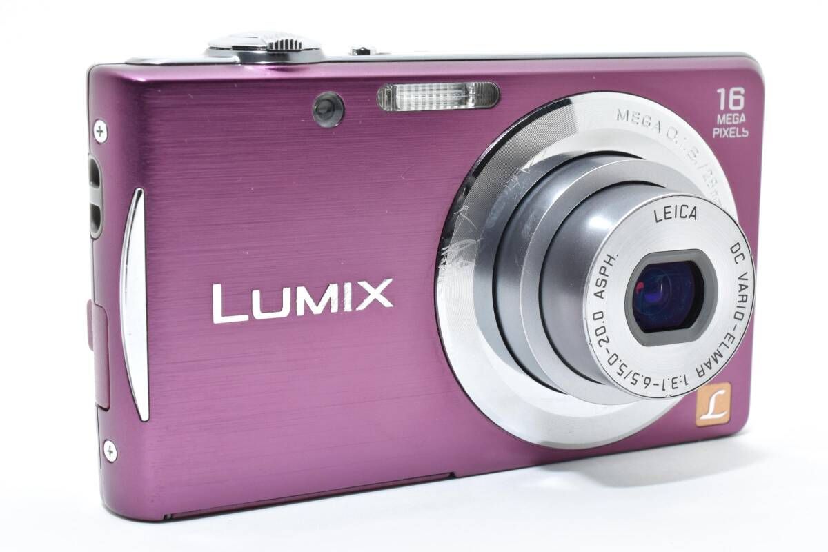 ☆良品☆パナソニック Panasonic LUMIX DMC-FH5 パープル コンパクト