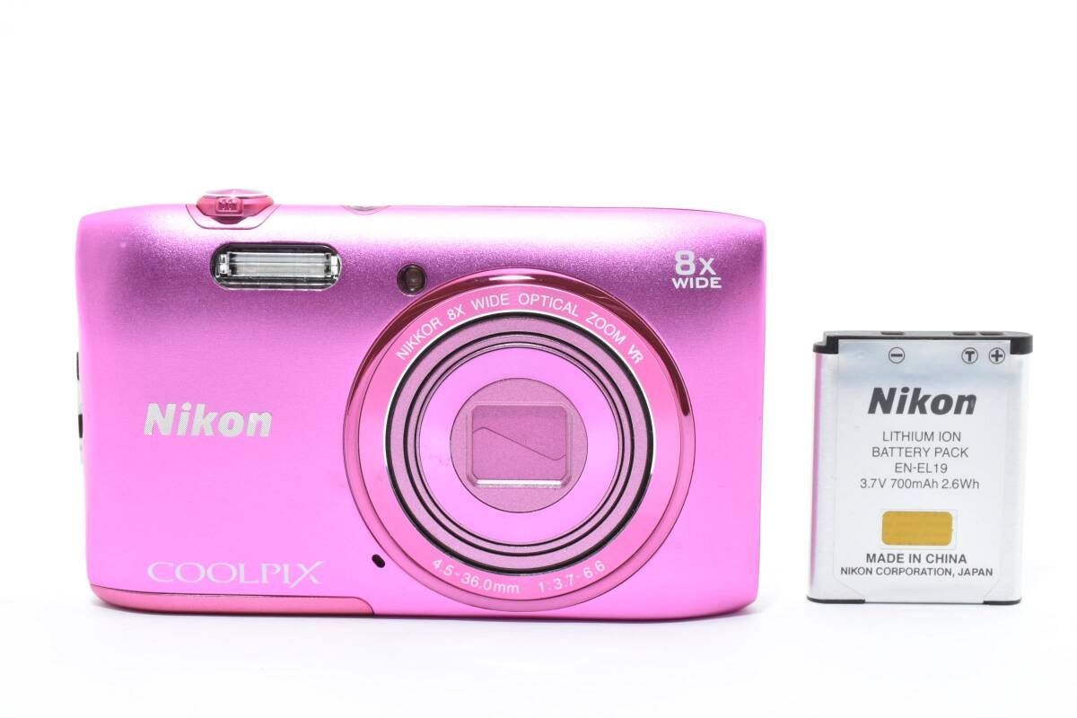 ニコン Nikon COOLPIX S 3600 ピンク コンパクトデジタルカメラ L 62 7208