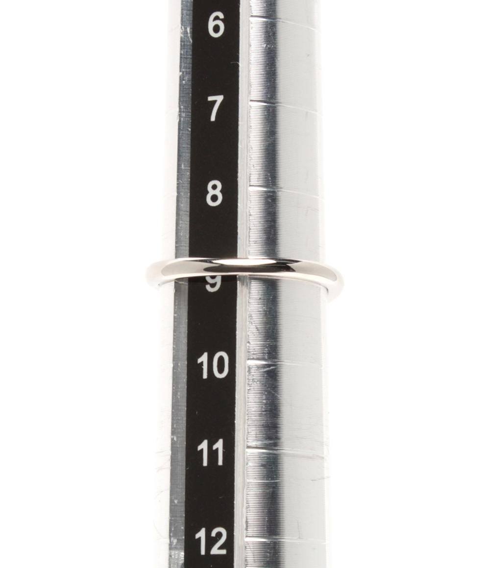  ヴァンドームアオヤマ リング 指輪 Pt 950 ラインストーン レディース SIZE 9号 VENDOME AOYAMA リング 指輪 アクセサリー