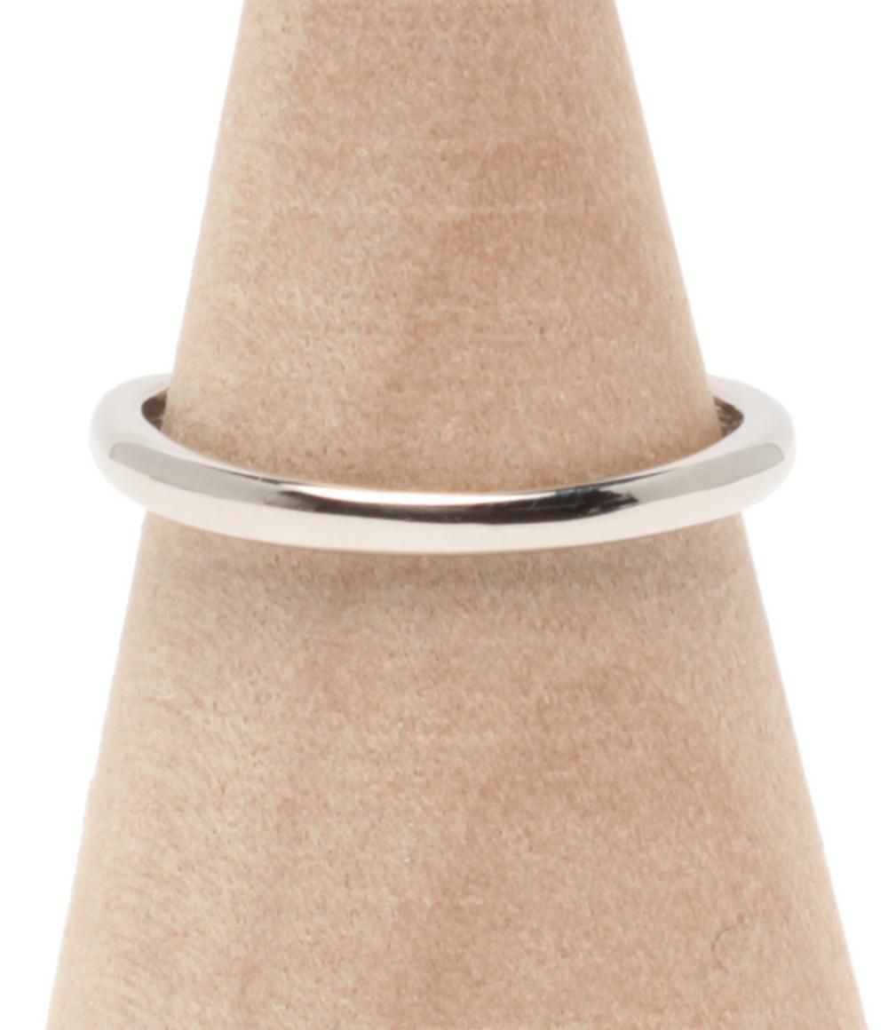 ヴァンドームアオヤマ リング 指輪 Pt 950 ラインストーン レディース SIZE 9号 VENDOME AOYAMA