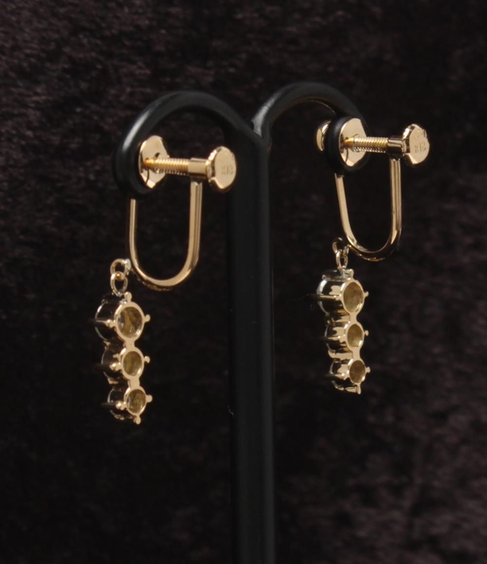  イヤリング K 18 ダイヤ 0.63 ct レディース イヤリング アクセサリー