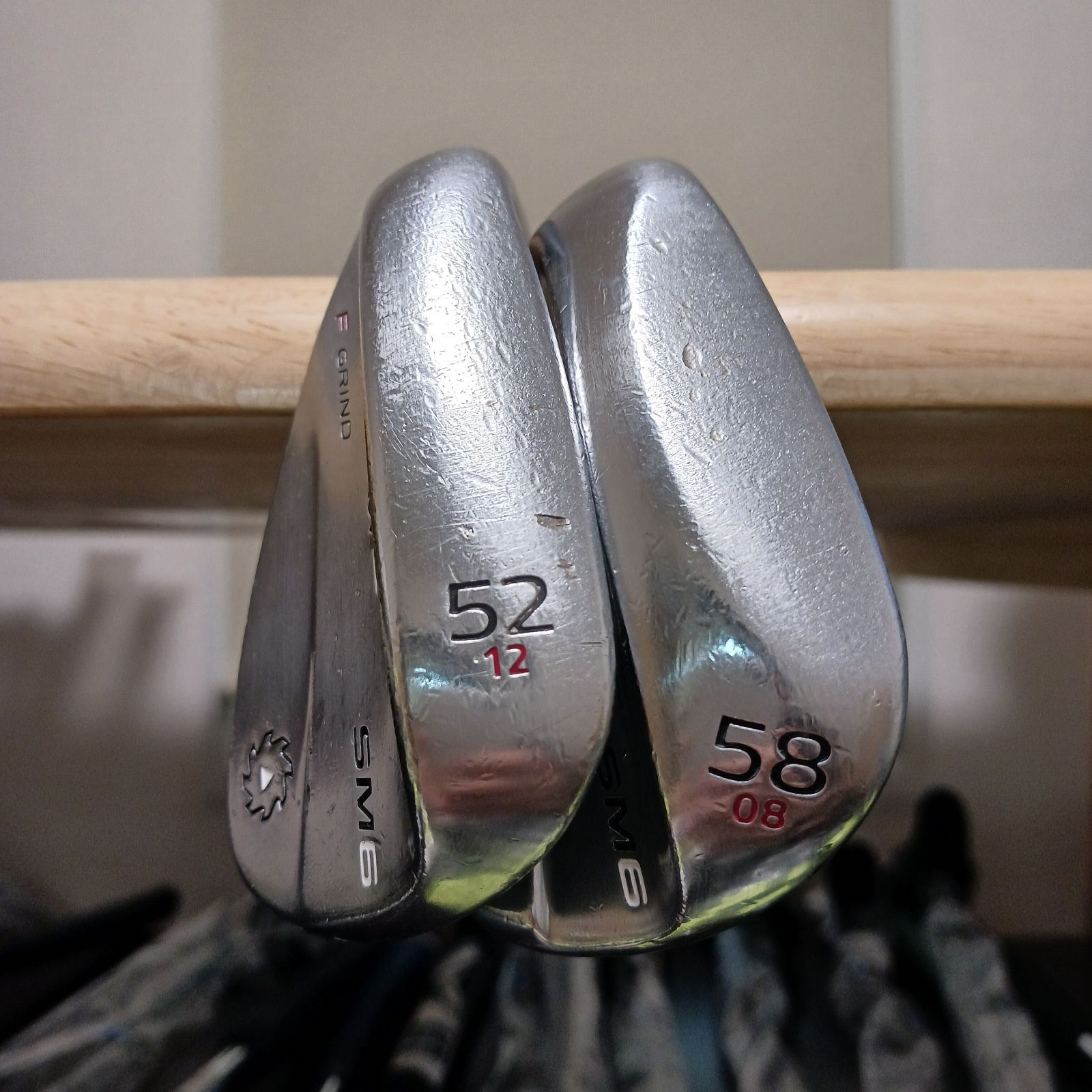 レフティー】タイトリスト ボーケイ SM6 ウェッジ 52°58°セット 【1880