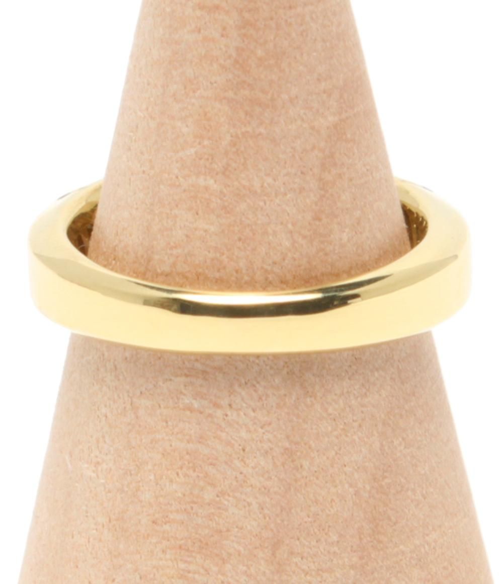 リング 指輪 K 18 ダイヤ 0.14 ct 0.58 レディース SIZE 12号