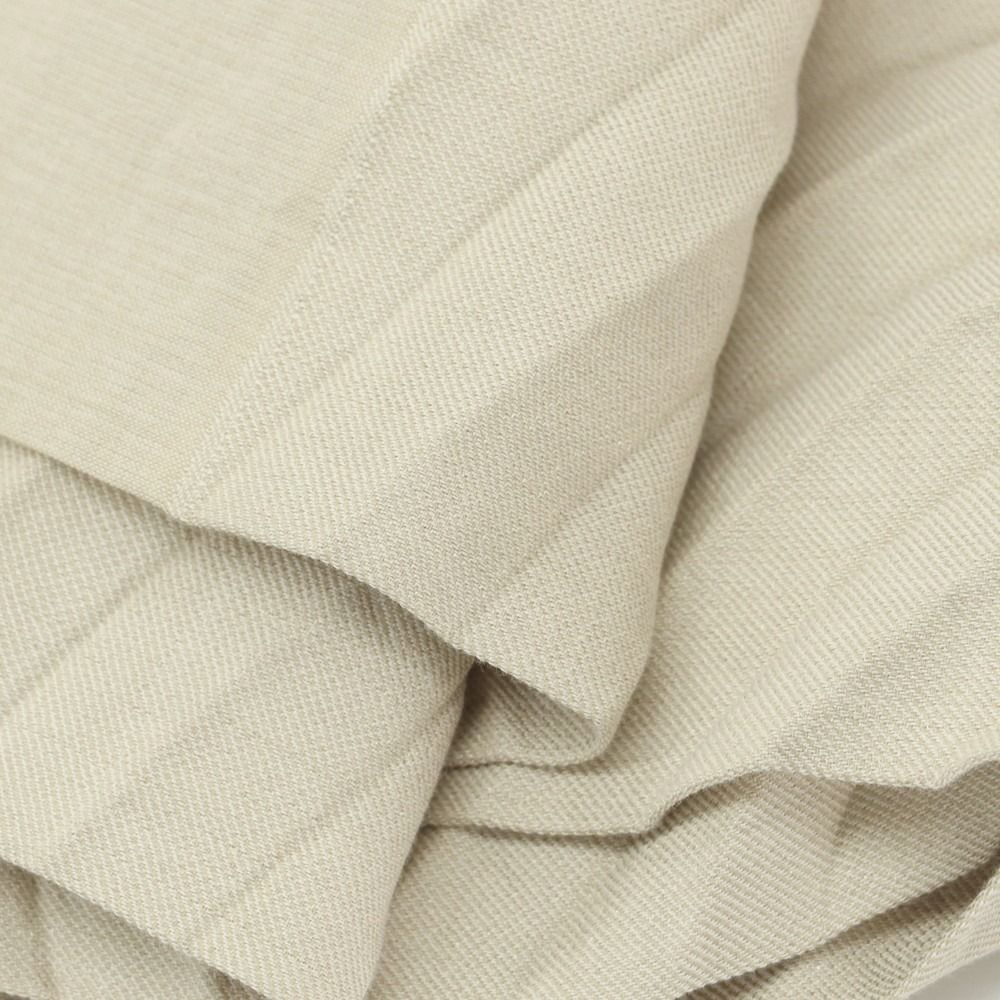  イッセイミヤケ ISSEY MIYAKE 春夏 プリーツ イージーパンツ ベージュ サイズ表記なし L位 レディース ワイドパンツ イージーパンツ パンツ