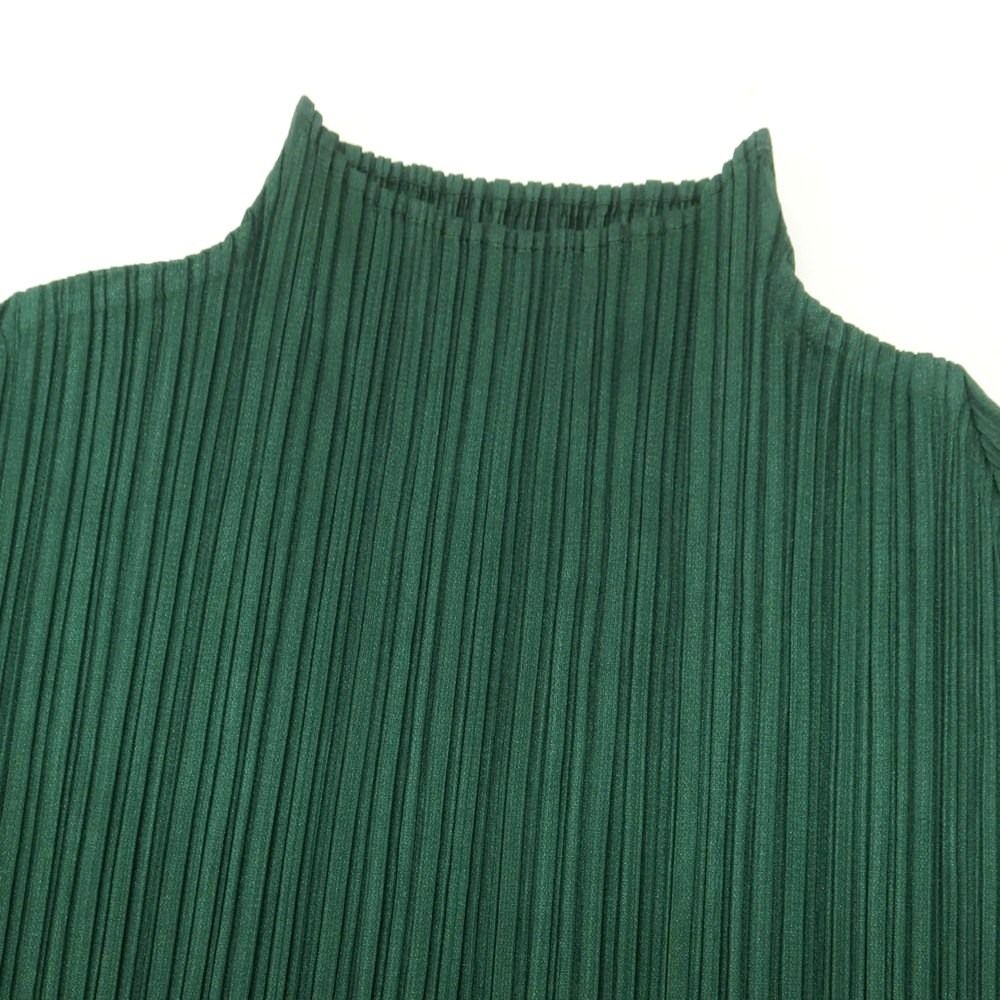 中古】プリーツプリーズ PLEATS PLEASE ポリエステル プリーツ 長袖