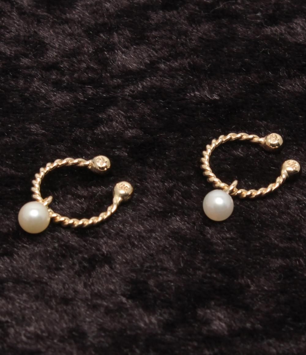 スタージュエリー イヤリング イヤカフ K 10 ベビーパール 3.6 mm レディース STAR JEWELRY