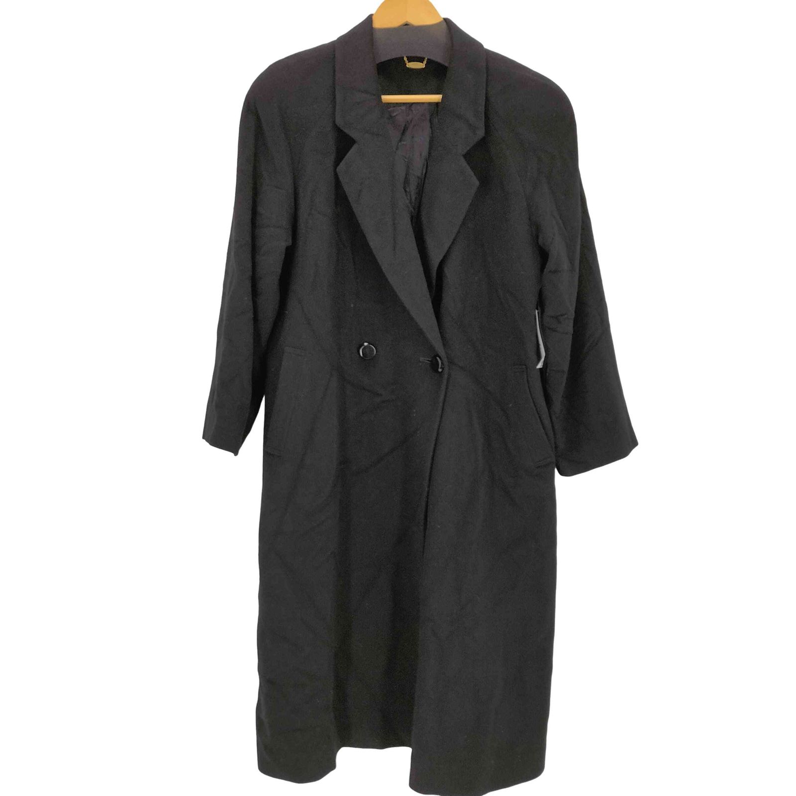 ユーズドフルギ USED古着 カシミヤ100% ダブルブレストコート