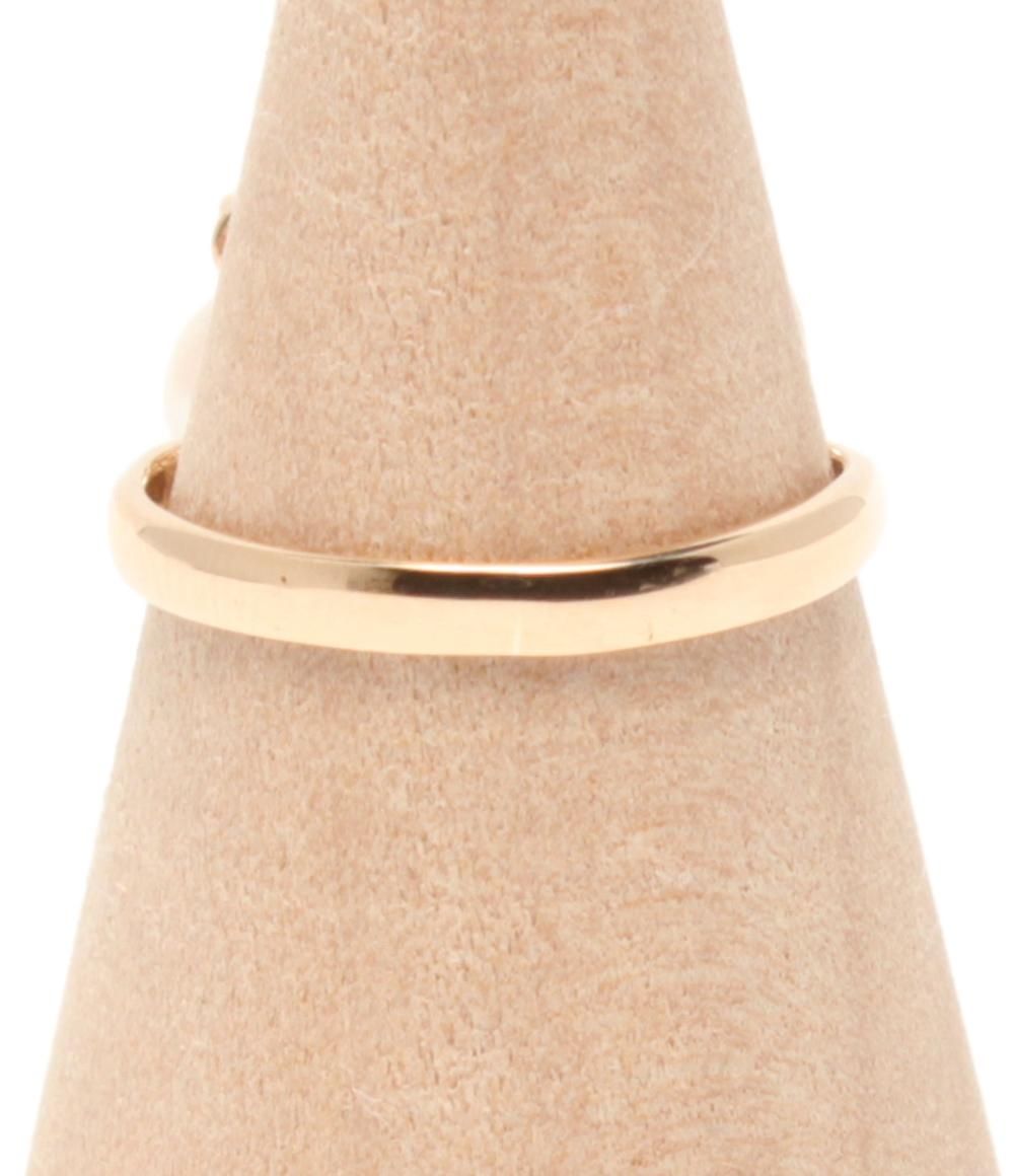 リング 指輪 K 14 パール ダイヤ レディース SIZE 7号