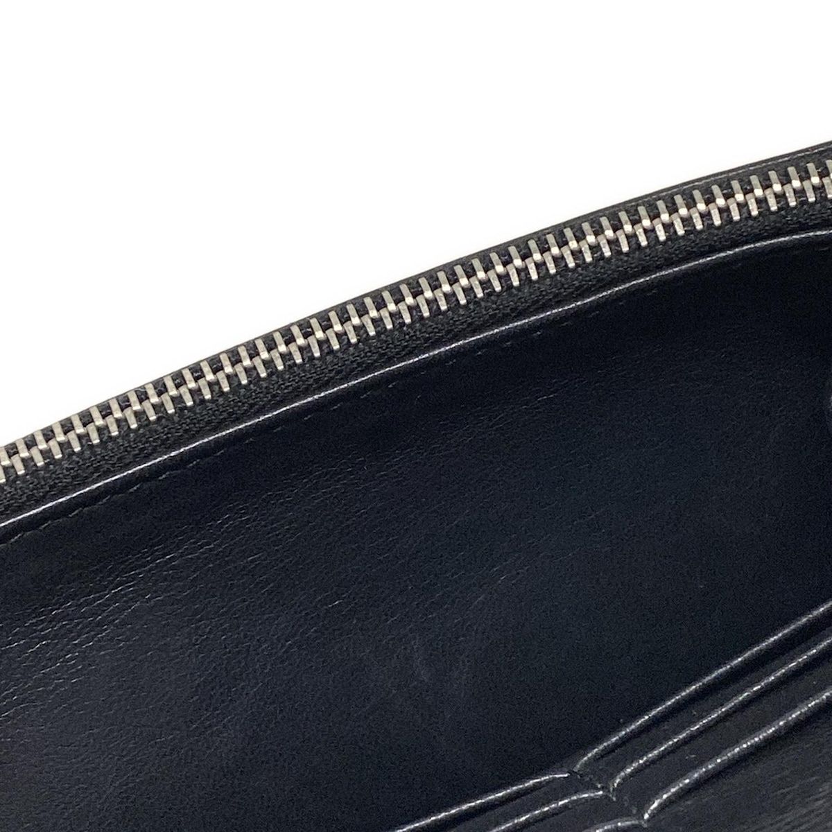  バレンシアガ 財布 エブリデイ 502027 黒 白 シルバー チェーンウォレット レザー その他 小物