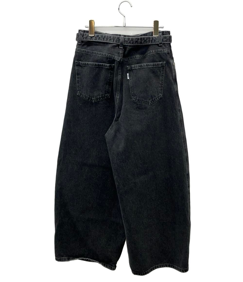 エトレトウキョウ エドウィン デニムパンツ ベルベット ワイド EDWINコラボ -0 レディース SIZE S ETRE TOKYO EDWIN