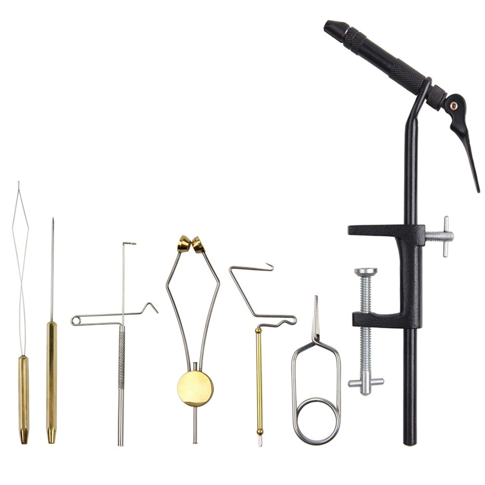 新品 バイス 釣りフライ タイイング セット360度ロータリーボビン