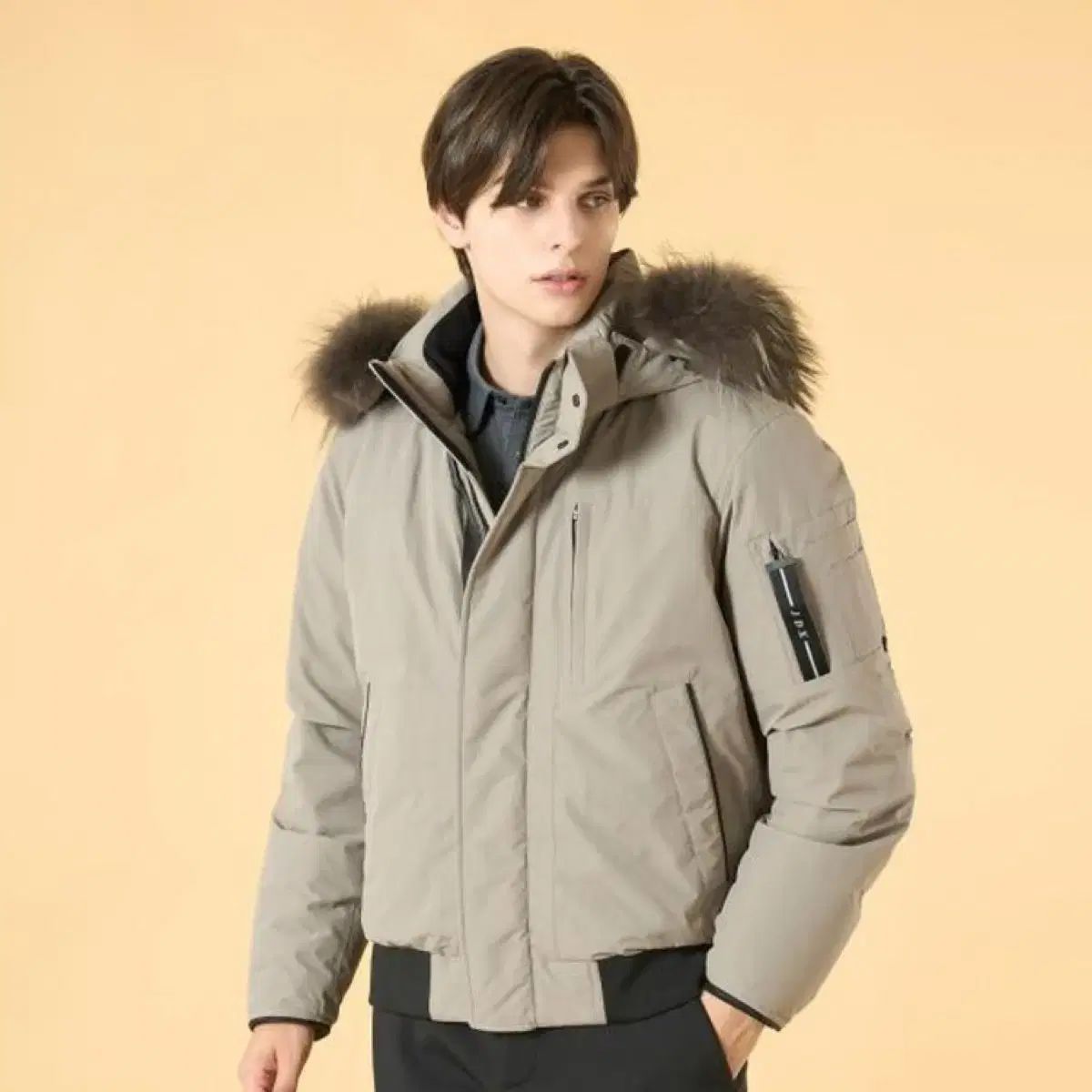 ジェイディエクス ゴルフ メンズ フード ダウン パディング