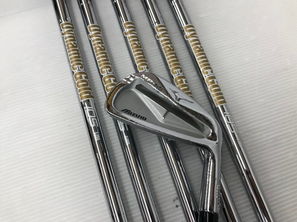美品！ ミズノ MP-5 アイアン 7本セット ダイナミックゴールド S200 ミズノ MP-53 アイアン 7本セット [ダイナミックゴールド フレックス