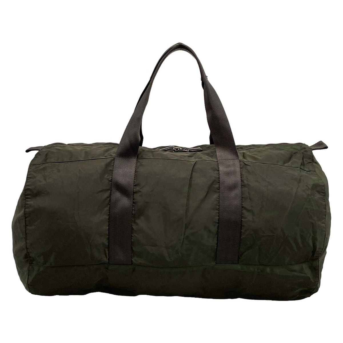 【美品】PRADA SPORTS プラダスポーツ　ボストンバッグ　カーキ PRADA(プラダ) ボストンバッグ - カーキ レザー - メルカリ