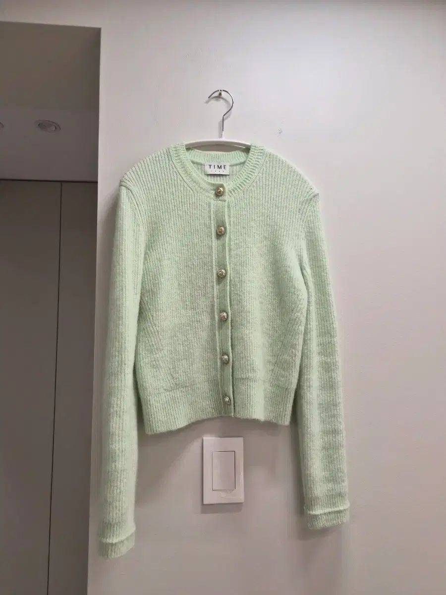 TIME モヘア ウール カーディガン