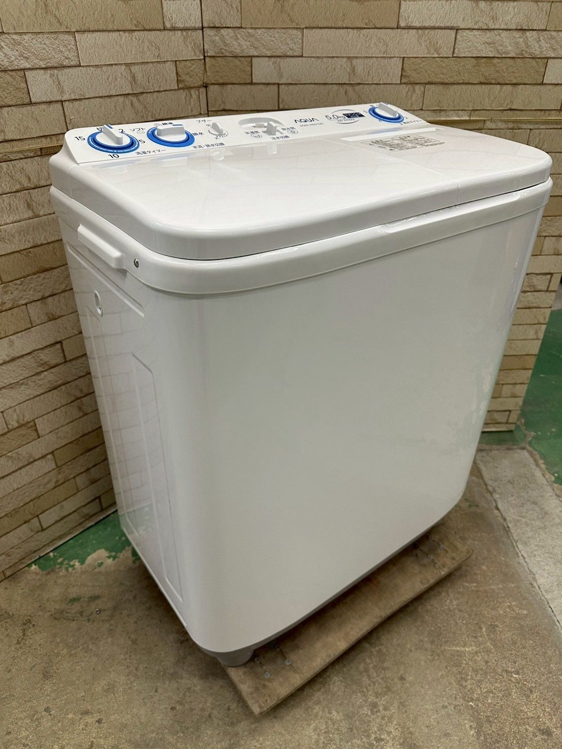 高年式 大阪 3か月保障付き 洗濯機 アクア 5 kg AQW N 501 IS 1053