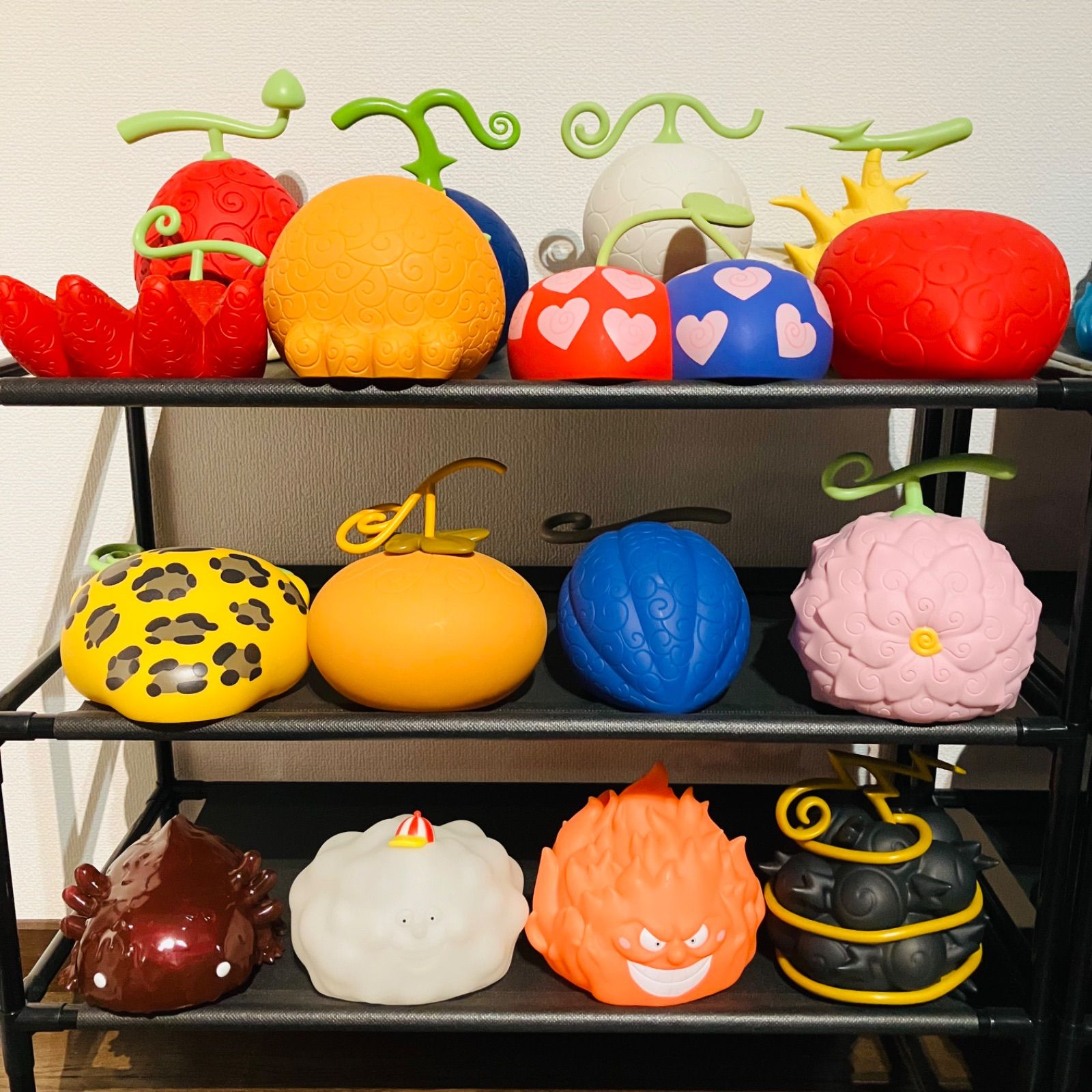 ワンピース 悪魔の実 帽子 など ルームライト 31種 フィギュア まとめ