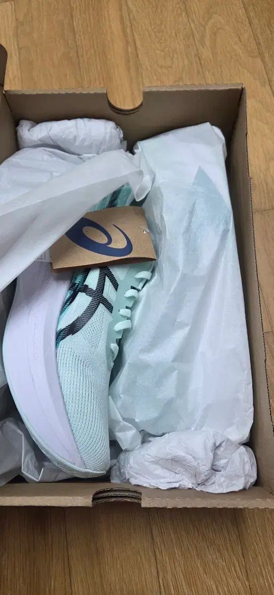 アシックス マジック スピード 4 275 Soothing Sea