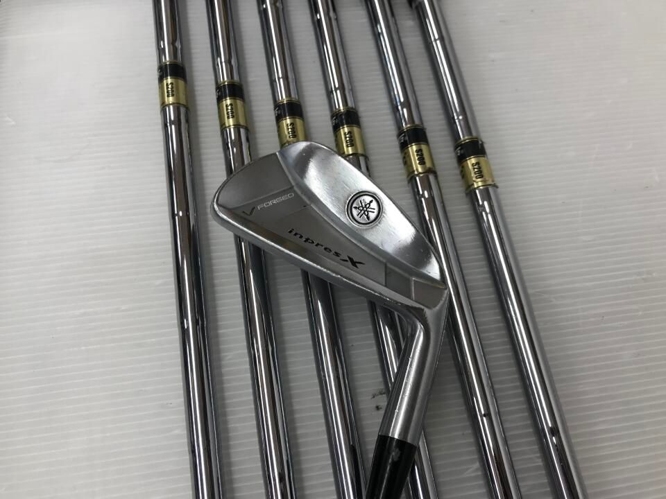 ヤマハ インプレスX Vフォージド 2013 ダイナミックゴールド S 200フレックス アイアンセット 最短