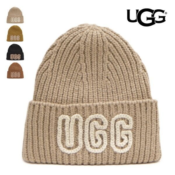 UGG アグ チャンキー クラフテッド リブ ビーニー 帽子 ニット帽 102345