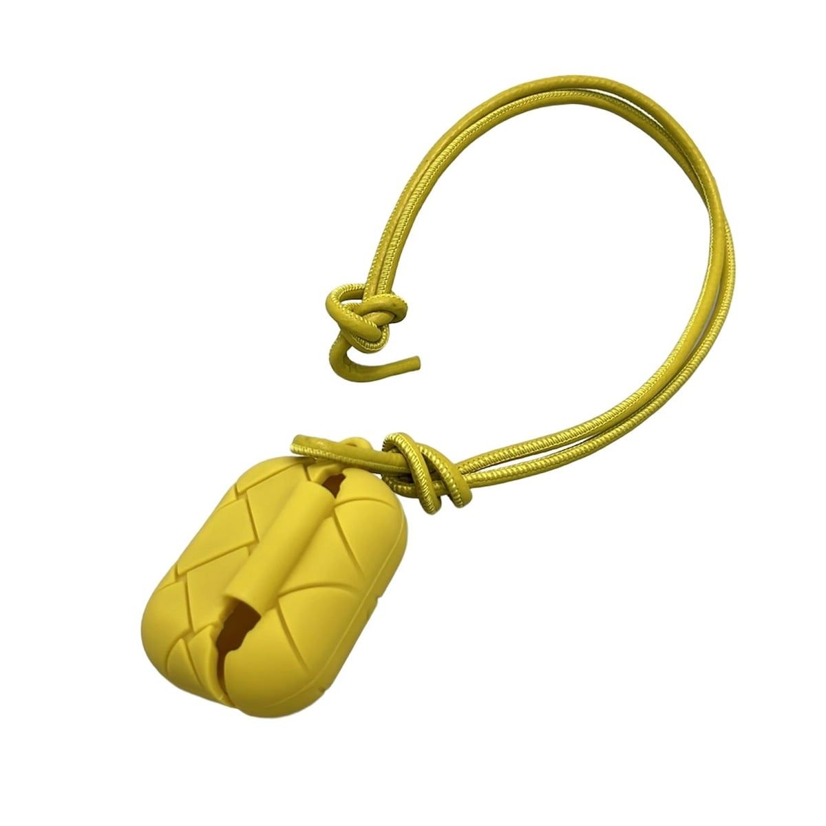 値下げ‼️BOTTEGA VENETA iPodケース Men's Cassette Airpods Case On Strap in Black | Bottega Veneta US