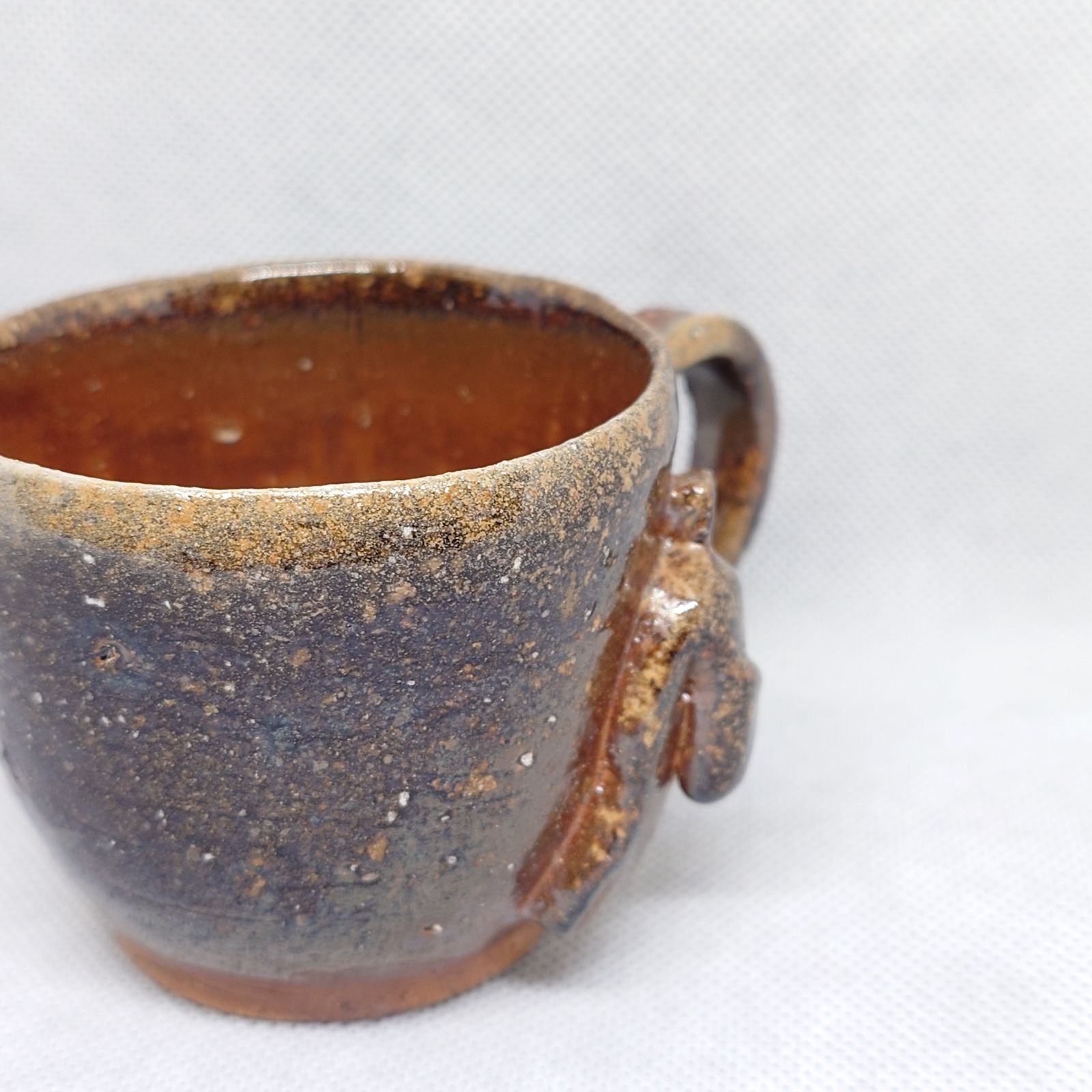 【2606】56.ハシビロコウのカップ…備前焼 2616】ハシビロコウ カップ…備前焼 - メルカリ