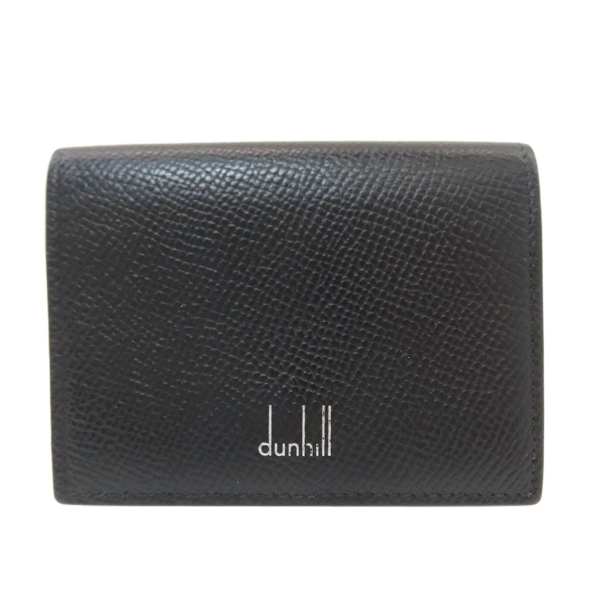 Dunhill ダンヒル ロゴ 二つ折り財布 小銭入れあり レザー メンズ