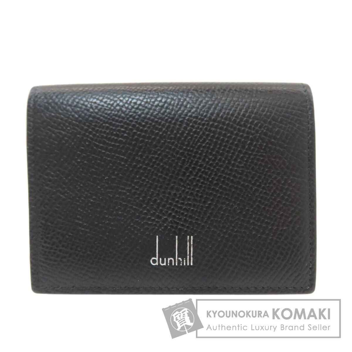 Dunhill ダンヒル ロゴ 二つ折り財布 小銭入れあり レザー メンズ