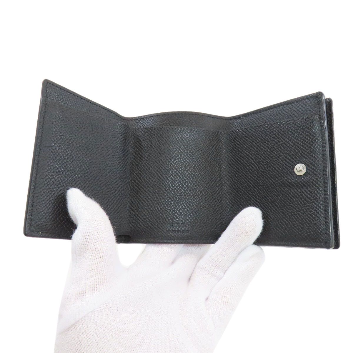 ロゴ 二つ折り財布