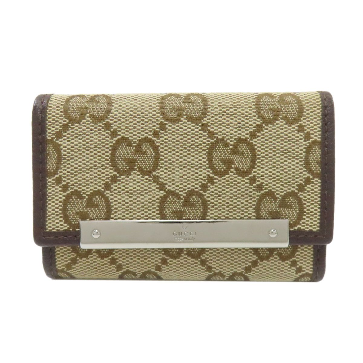 GUCCI グッチ 127048 GGキャンバス キーケース キャンバス レディース