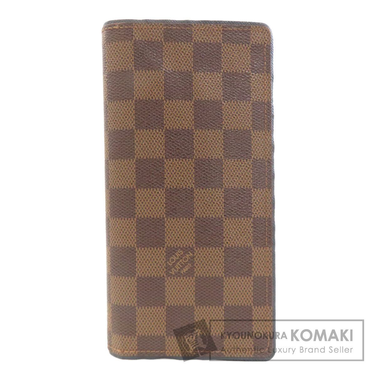 LOUIS VUITTON ルイヴィトン N 63153 ポルトフォイユ ブラザ 長財布 小銭入れあり ダミエキャンバス レディース
