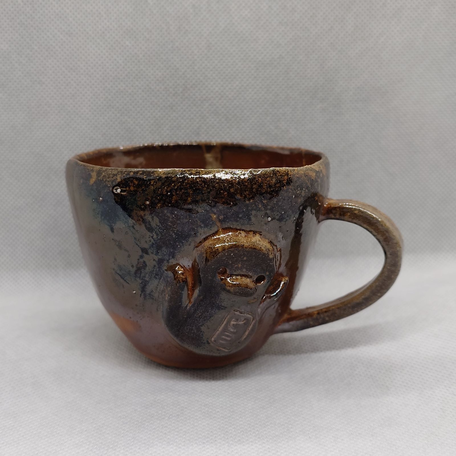 2617】ひよこ カップ…備前焼