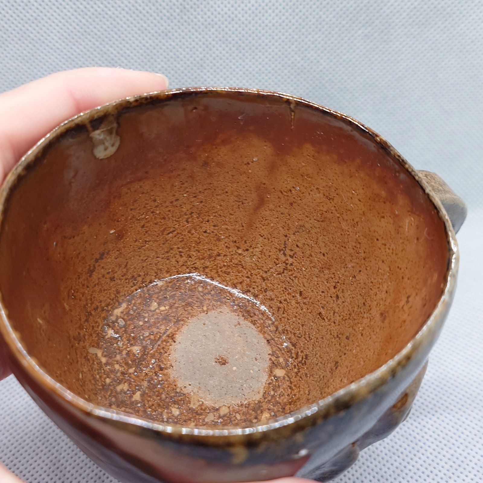 2617】ひよこ カップ…備前焼