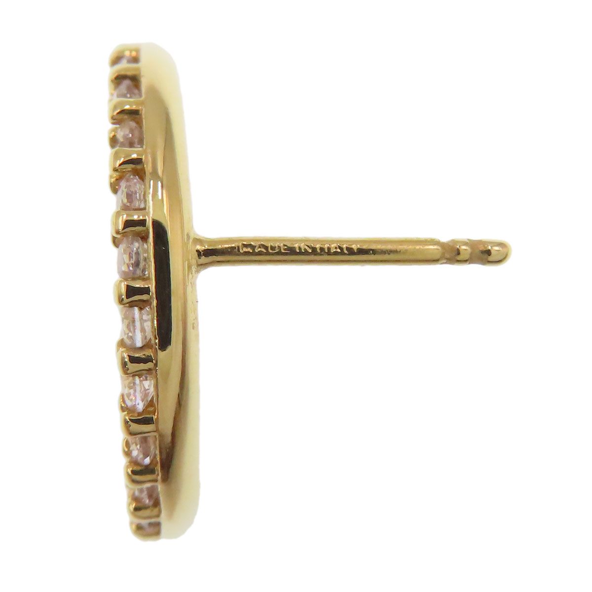 FENDI フェンディ エフ イズ フェンディ ラインストーン ピアス 金属製