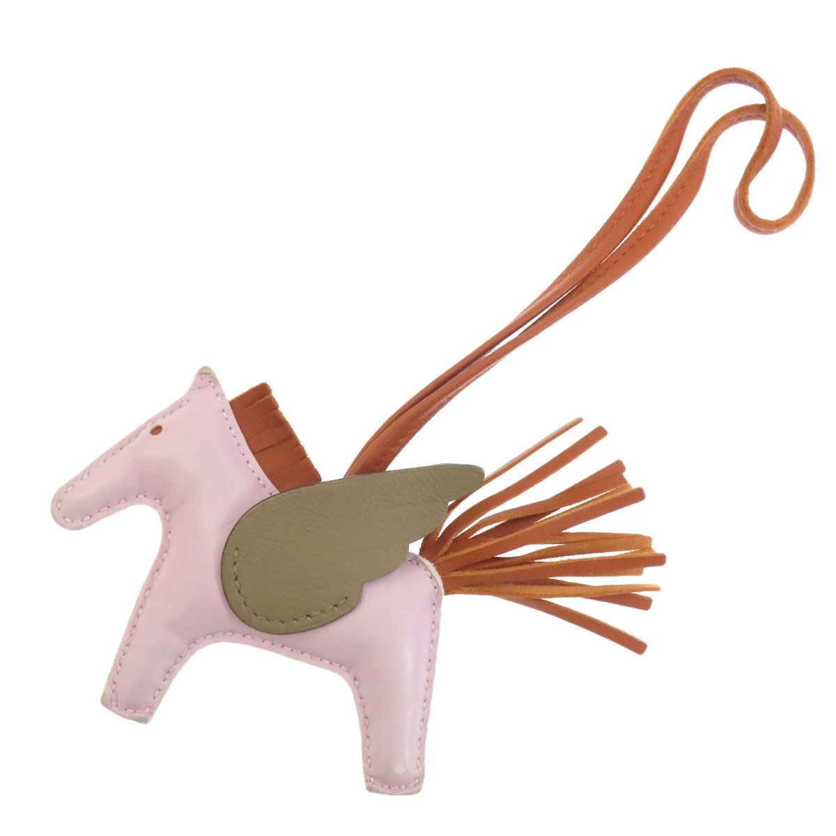 HERMES エルメス ロデオチャームPM ペガサス キーホルダー アニョーミロ レディース