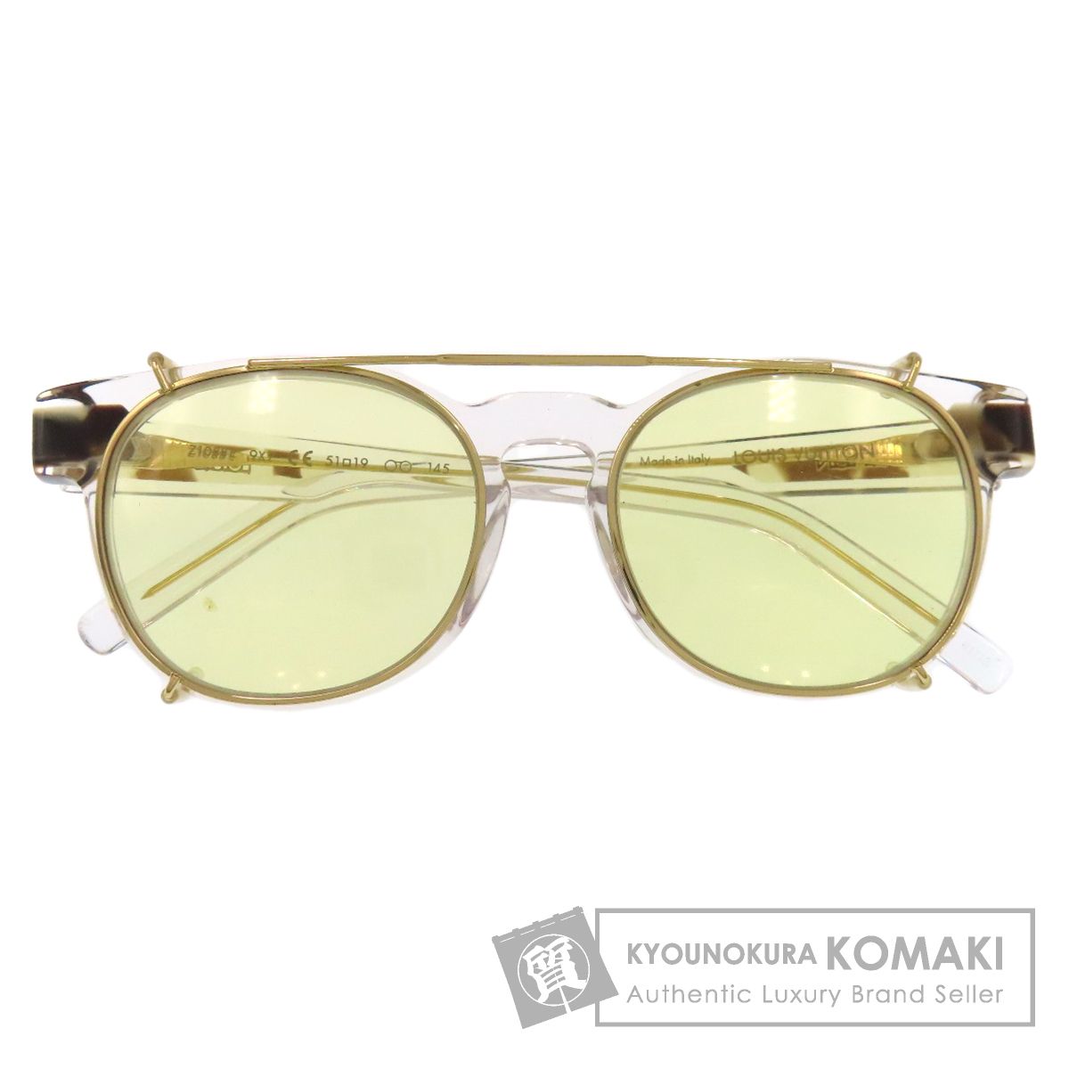 LOUIS VUITTON ルイヴィトン Z 1088 E ロゴ サングラス プラスティック レディース