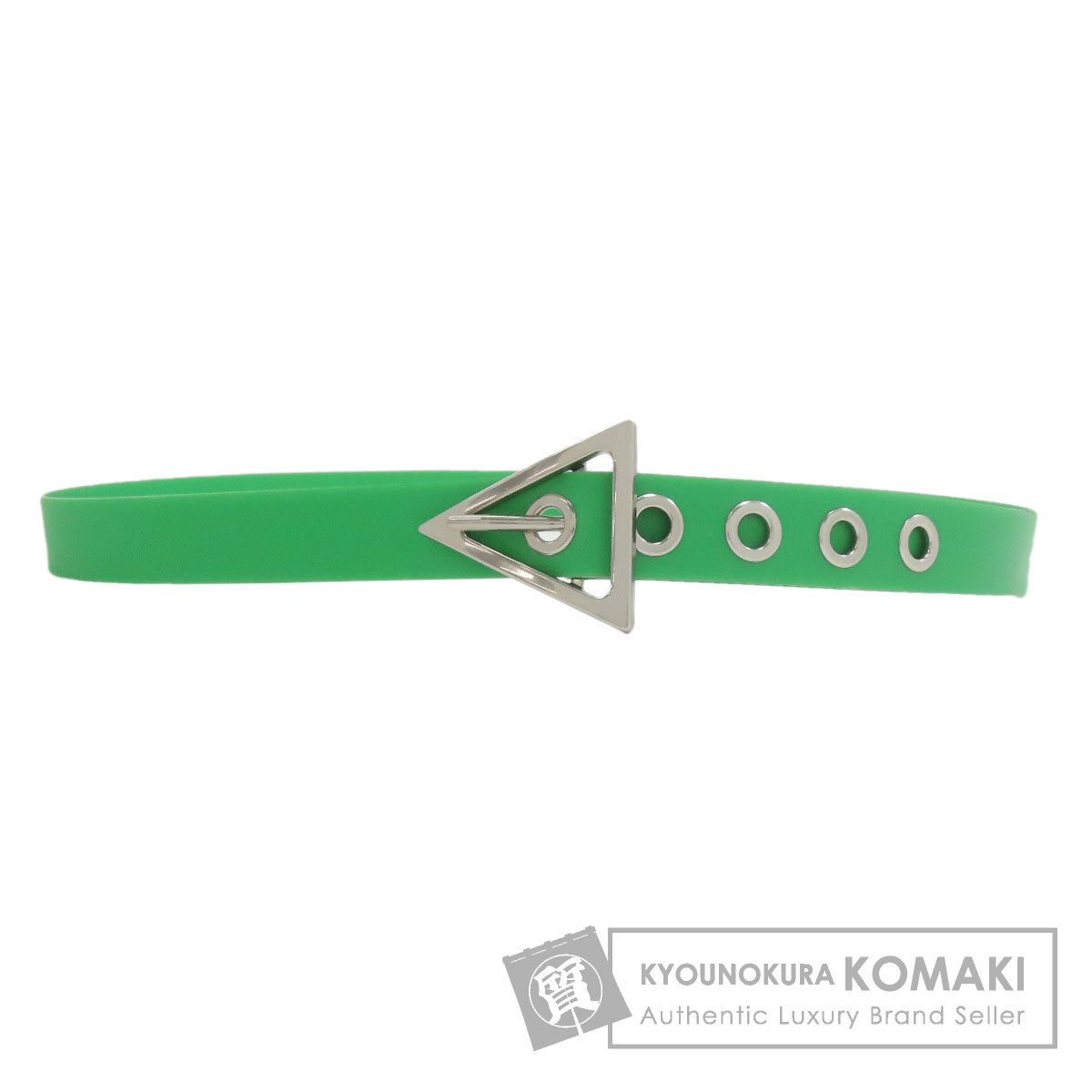 BOTTEGA VENETA ボッテガヴェネタ トライアングル ベルト ラバー