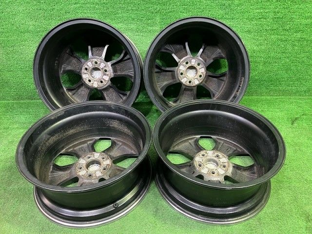 スバル SUBARU XV GPE ホイール アルミ ブラックポリッシュ 17インチ 7 J 5穴 4本 100 48 28111 FJ 090