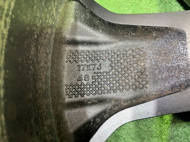  スバル SUBARU XV GPE ホイール アルミ ブラックポリッシュ 17インチ 7 J 5穴 4本 100 48 28111 FJ 090 17インチ ホイール