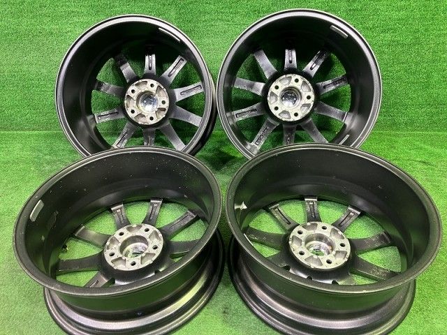 ユーロスピード ｴｸｽﾄﾚｲﾙ ホイール アルミ ガンメタ 17インチ 7 J 5穴 4本 114 3 48