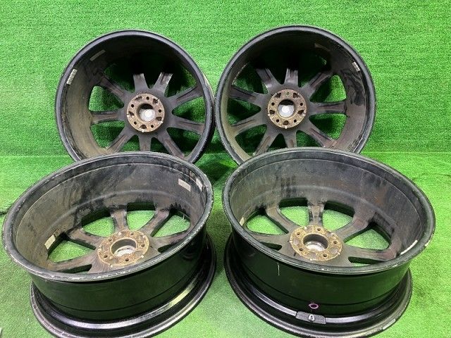 ブランドルライン ｴﾙｸﾞﾗﾝﾄﾞ ｵﾃﾞｯｾｲ ホイール アルミ ブラックポリッシュ 20インチ 8 5 J 5穴 4本 114 3