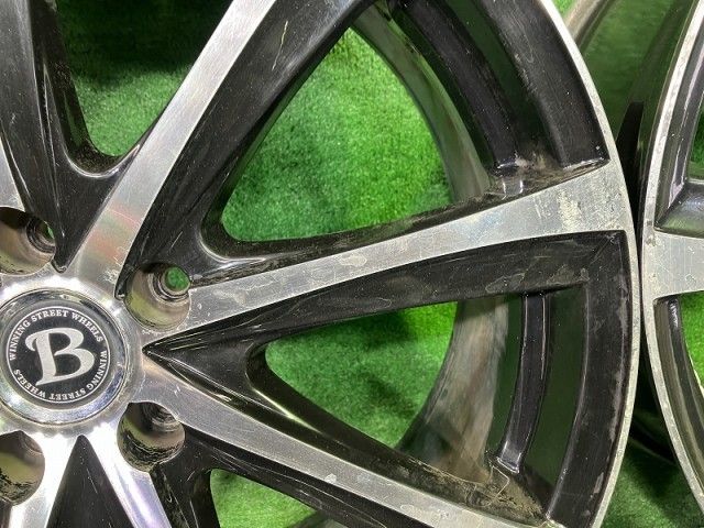  ブランドルライン ｴﾙｸﾞﾗﾝﾄﾞ ｵﾃﾞｯｾｲ ホイール アルミ ブラックポリッシュ 20インチ 8 5 J 5穴 4本 114 3 20インチ ホイール