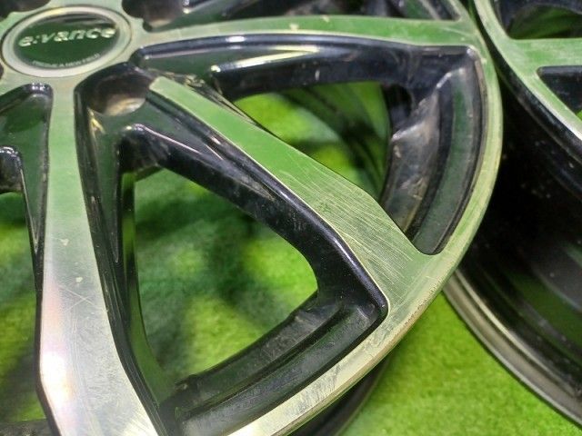  エヴァンス ｳﾞｨｯﾂ ﾔﾘｽ ﾉｰﾄ ﾌｨｯﾄ ホイール アルミ ブラックポリッシュ 15インチ 5 J 4穴 4本 100 45 15インチ ホイール